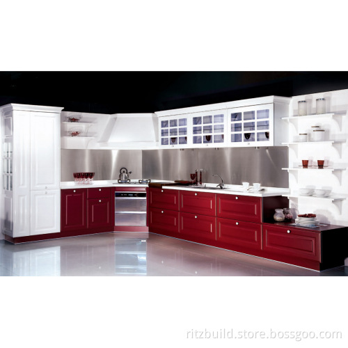 Nice Quailty Elegant Wooden Kitchen Cabinet